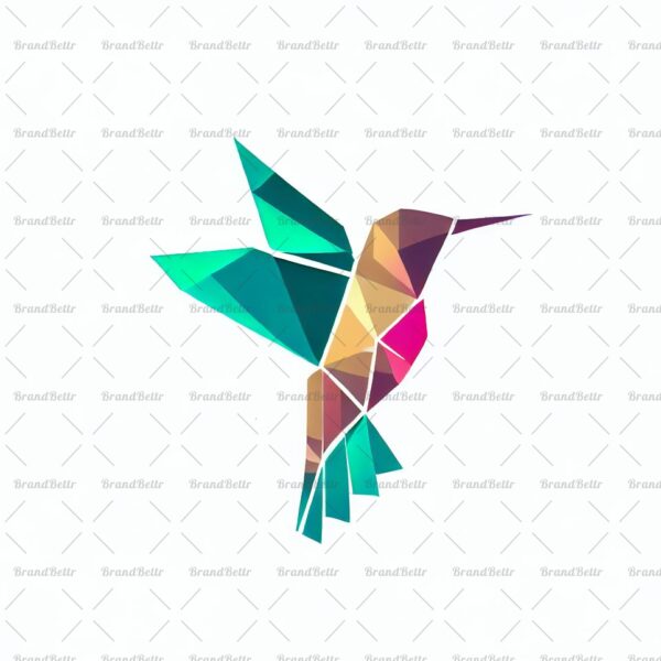 Geometrischer Kolibri
